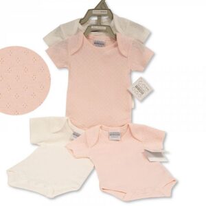 Buy Baby 2 Pcs Pointelle Bodysuit Gift