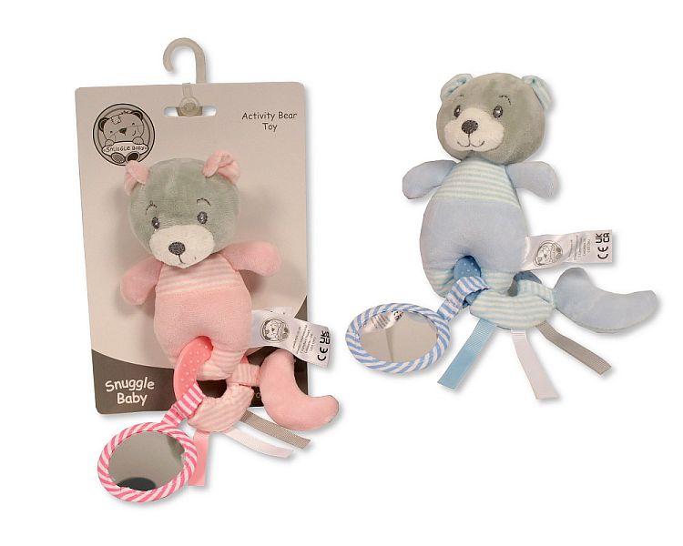Buy Baby Bear Activity Toy With Rattle Teether Online In Uk