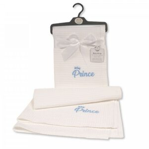 Buy Baby Cotton Waffle Wrap Prince Online In Uk