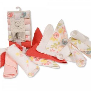 Buy Baby Girl Wash Cloths 12 Pack Online