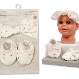 Buy Baby Headband And Booties Set Online In Uk