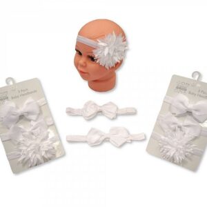Buy Baby Headbands 3 Pack White Colour Online In Uk