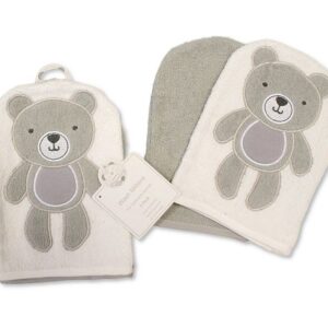 Buy Baby Wash Mitts Teddy Online