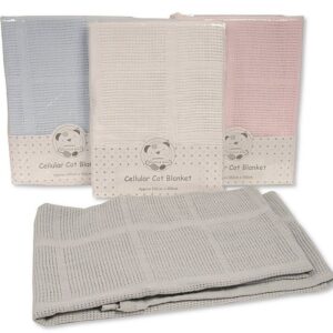 Buy Cotton Cellular Cot Blanket Online In Uk